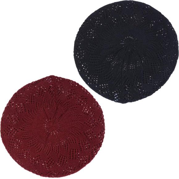 6857 Byos Women’s Chic Cutout Lace Diamond Knit Lightweight Slouchy Crochet main image 6
